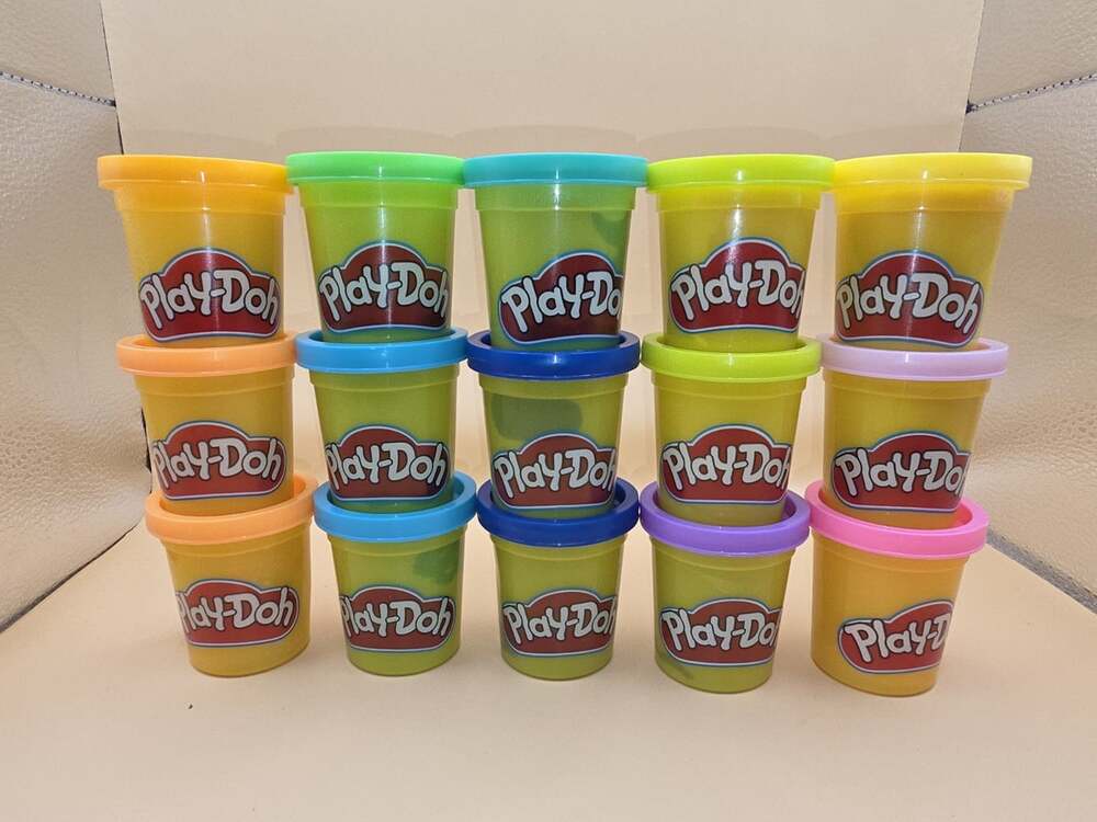 Play-Doh Lot 15 Assorted Colors Hasbro Play Doh